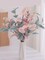 6pcs Artificial Eucalyptus Stems Pink Fake Eucalyptus Leaves Tall Eucalyptus Branches Floral Decorations for Boho Home Decor Flowers Arrangement